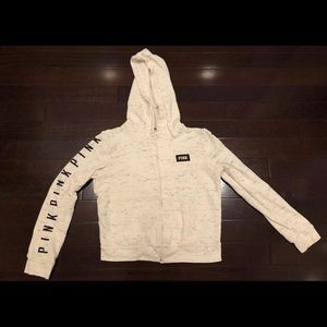 Victoria Secret / Pink zip up sweatshirt